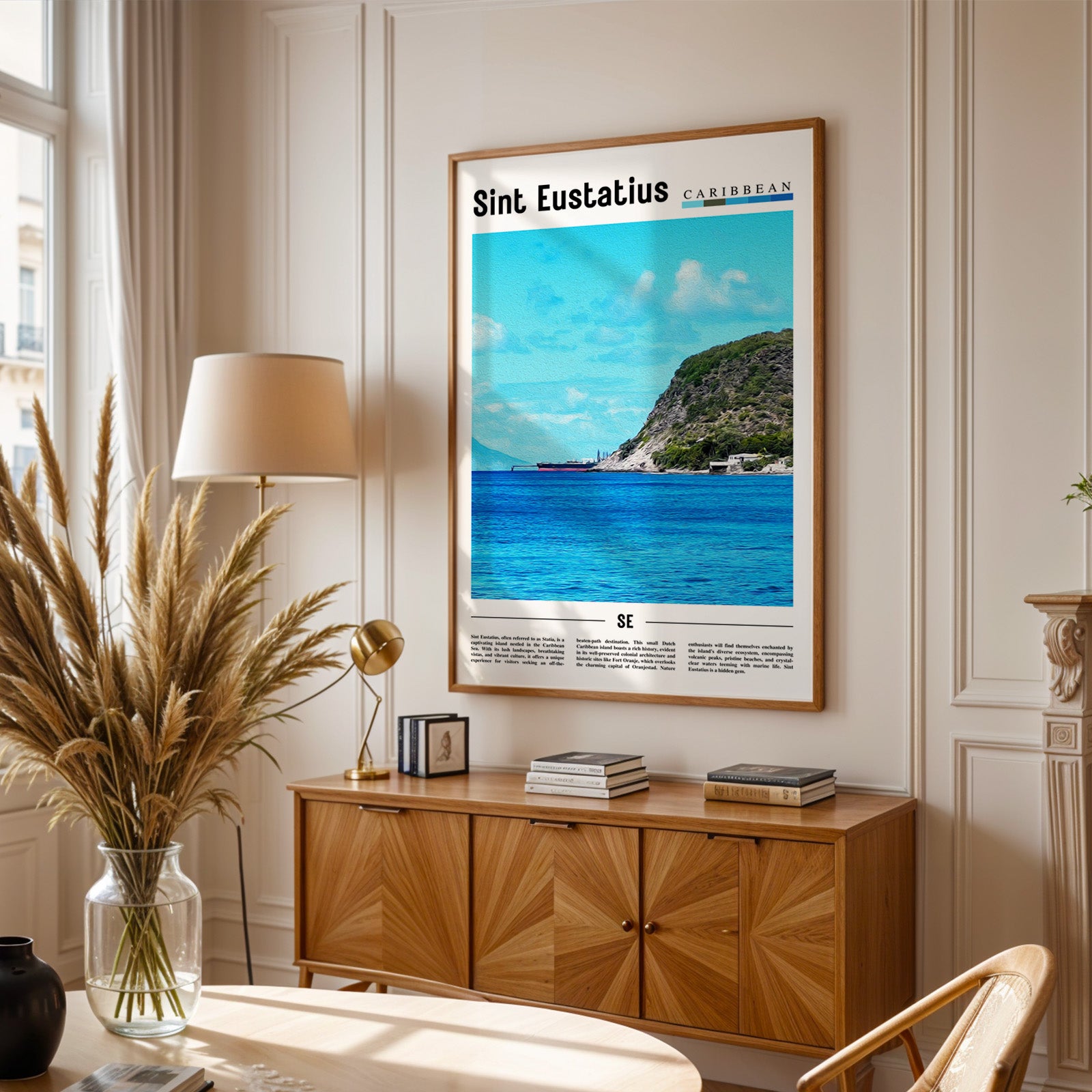 Sint Eustatius Photographic Poster