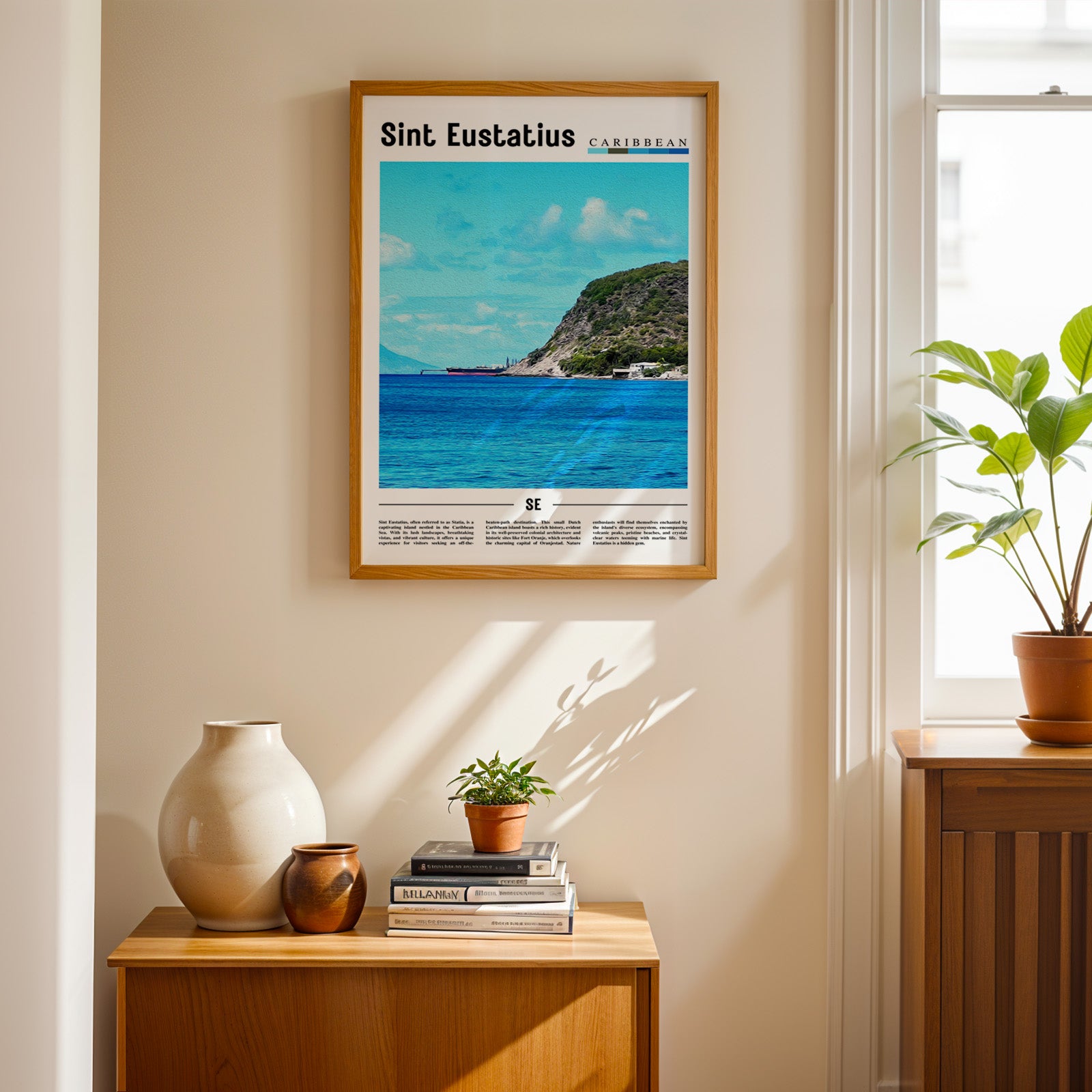 Sint Eustatius Photographic Poster