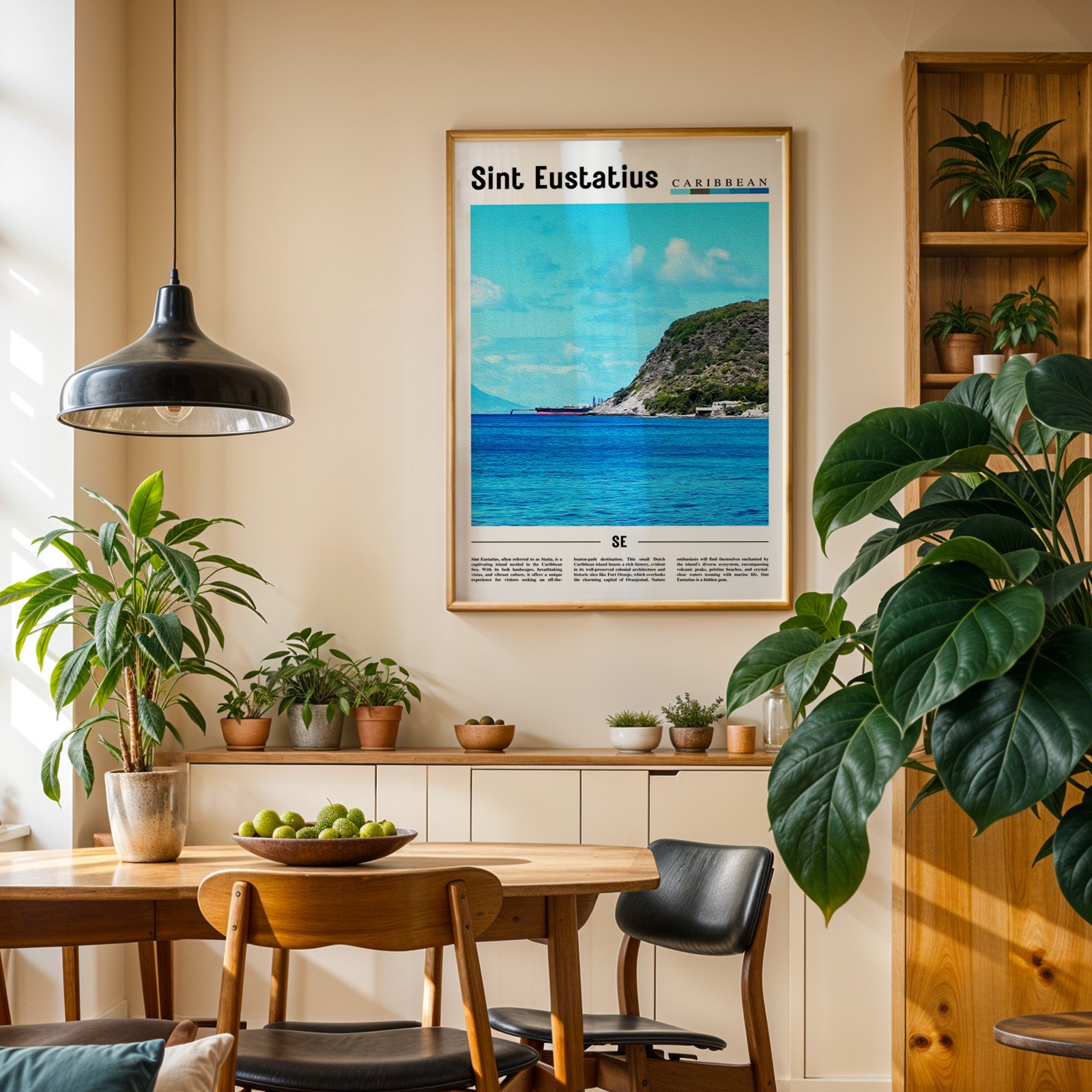 Sint Eustatius Photographic Poster
