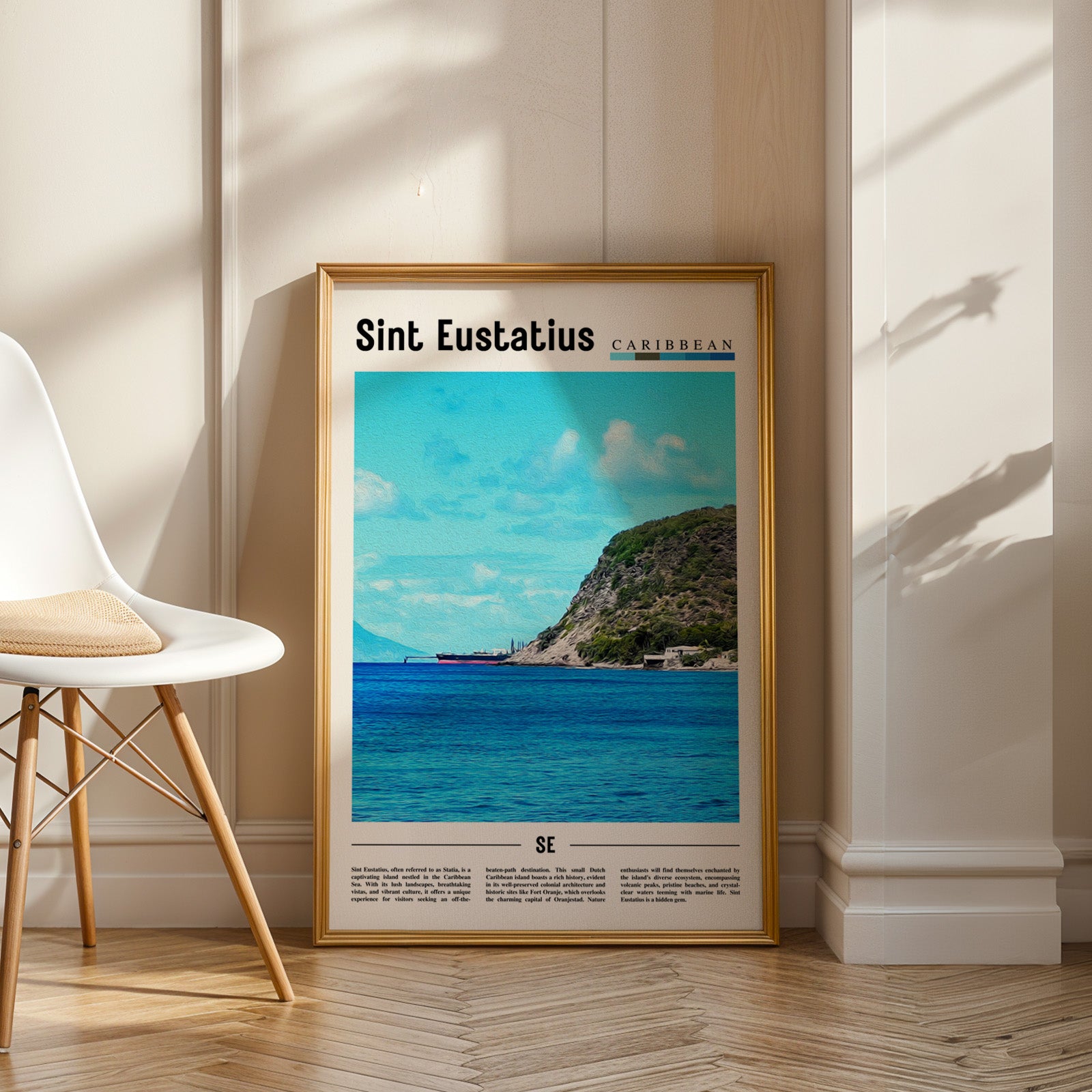 Sint Eustatius Photographic Poster