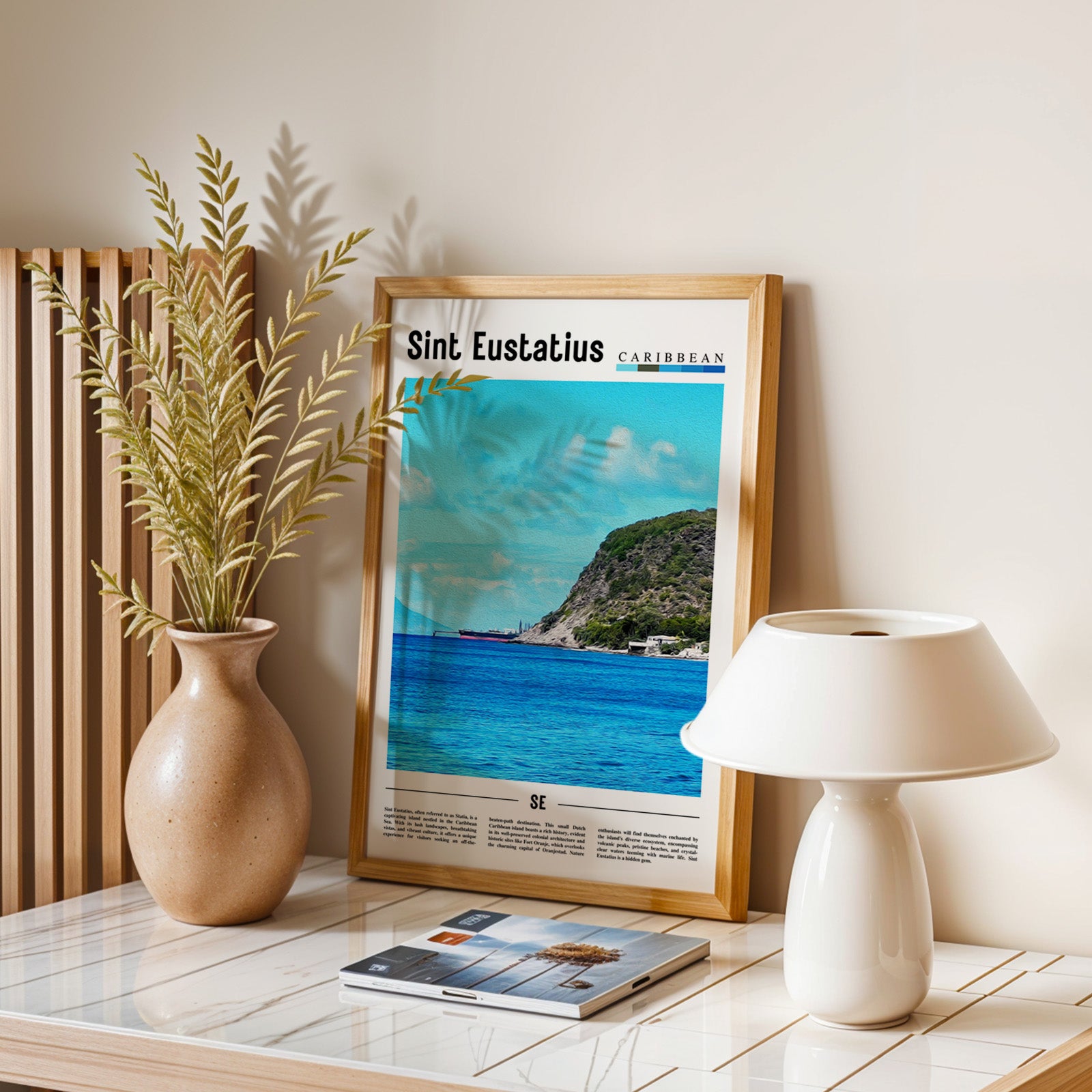 Sint Eustatius Photographic Poster