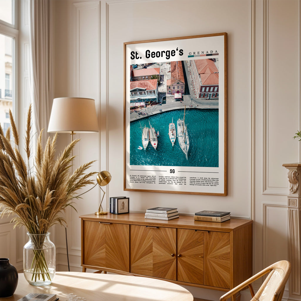St. George's Grenada Photographic Poster