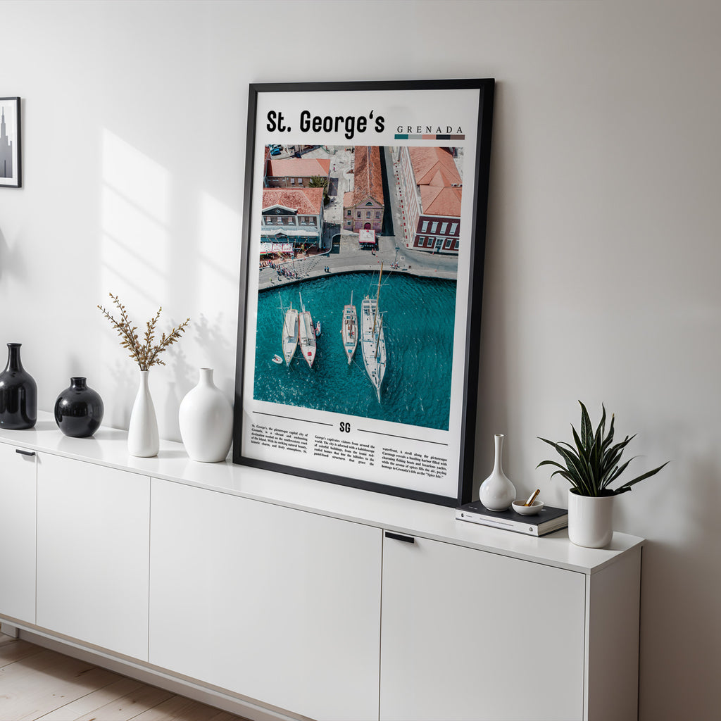 St. George's Grenada Photographic Poster