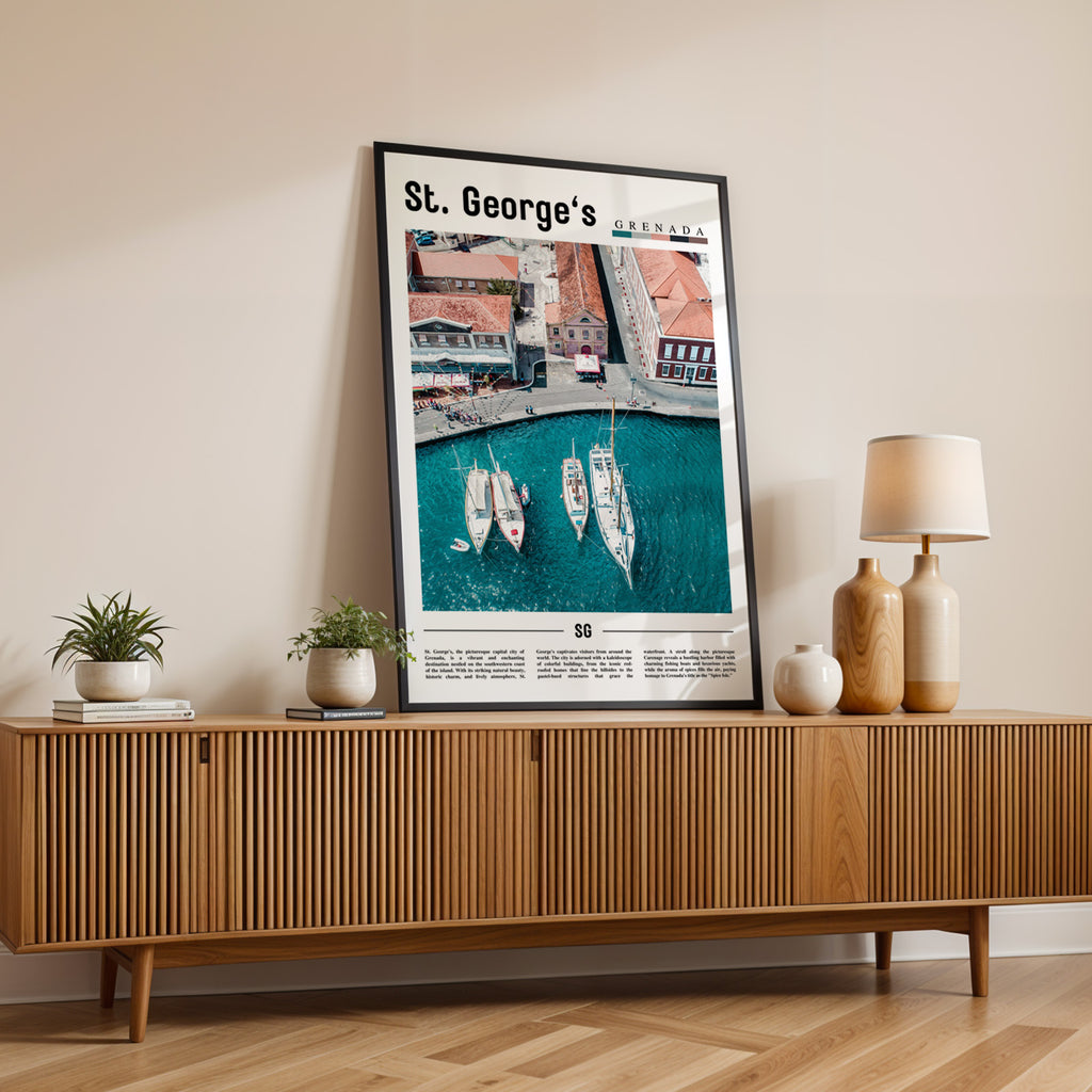 St. George's Grenada Photographic Poster