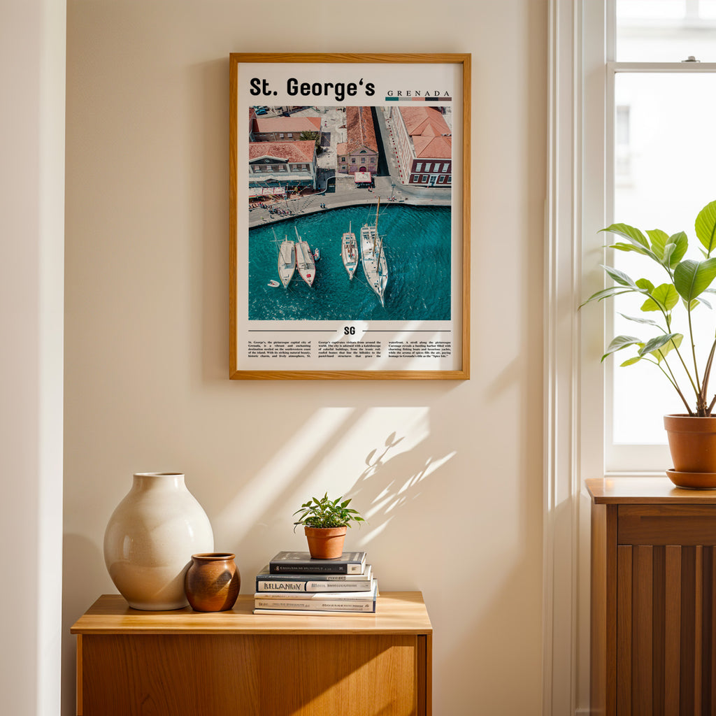 St. George's Grenada Photographic Poster