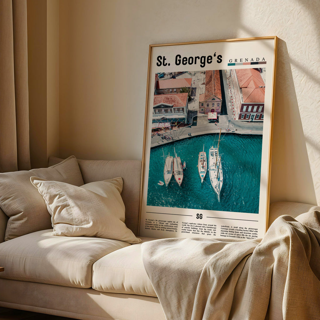 St. George's Grenada Photographic Poster