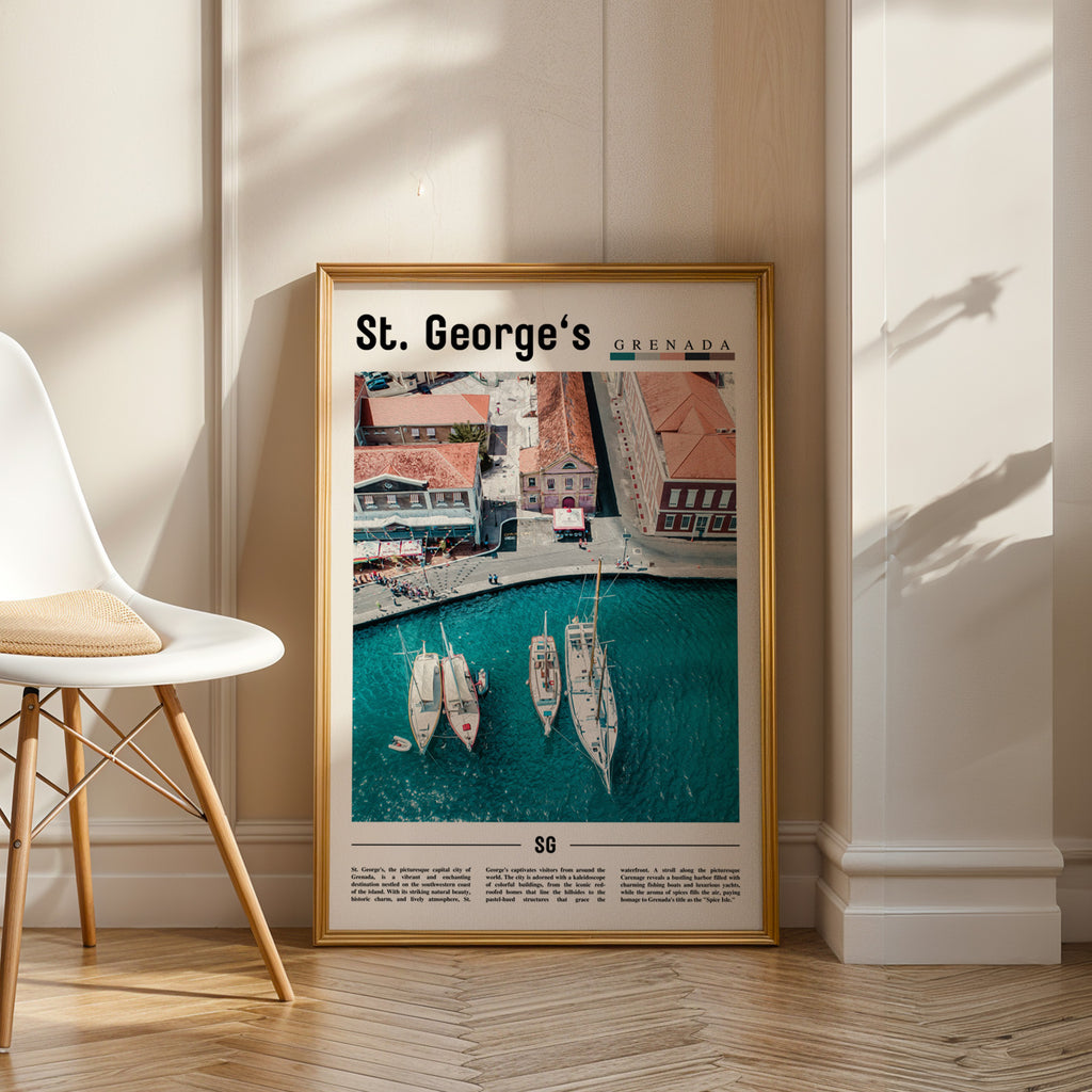 St. George's Grenada Photographic Poster