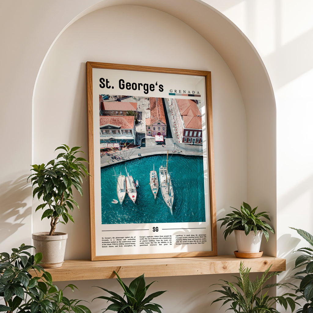St. George's Grenada Photographic Poster