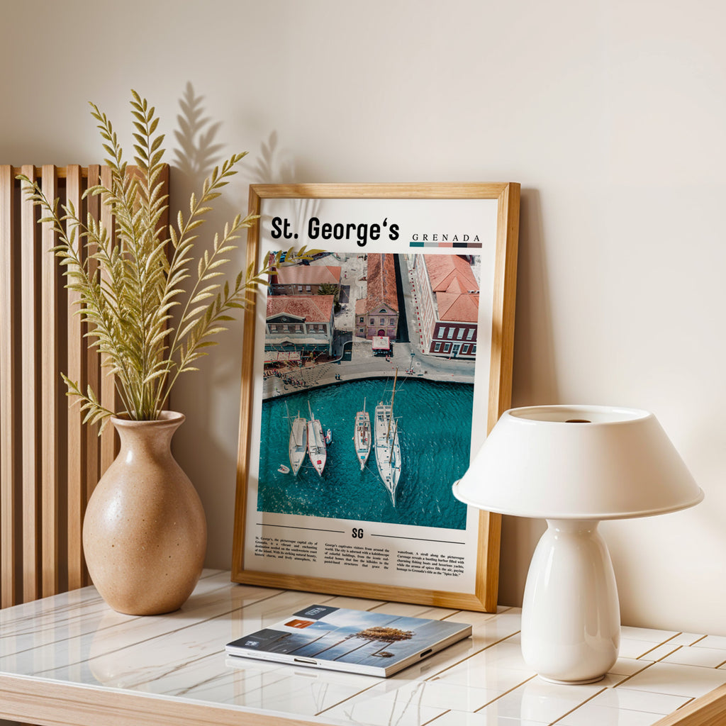 St. George's Grenada Photographic Poster