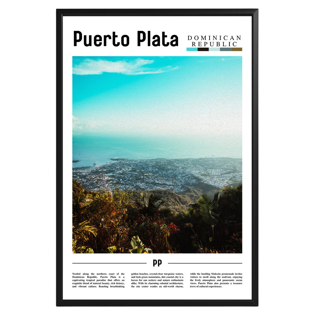 Puerto Plata Dominican Republic Photographic Poster