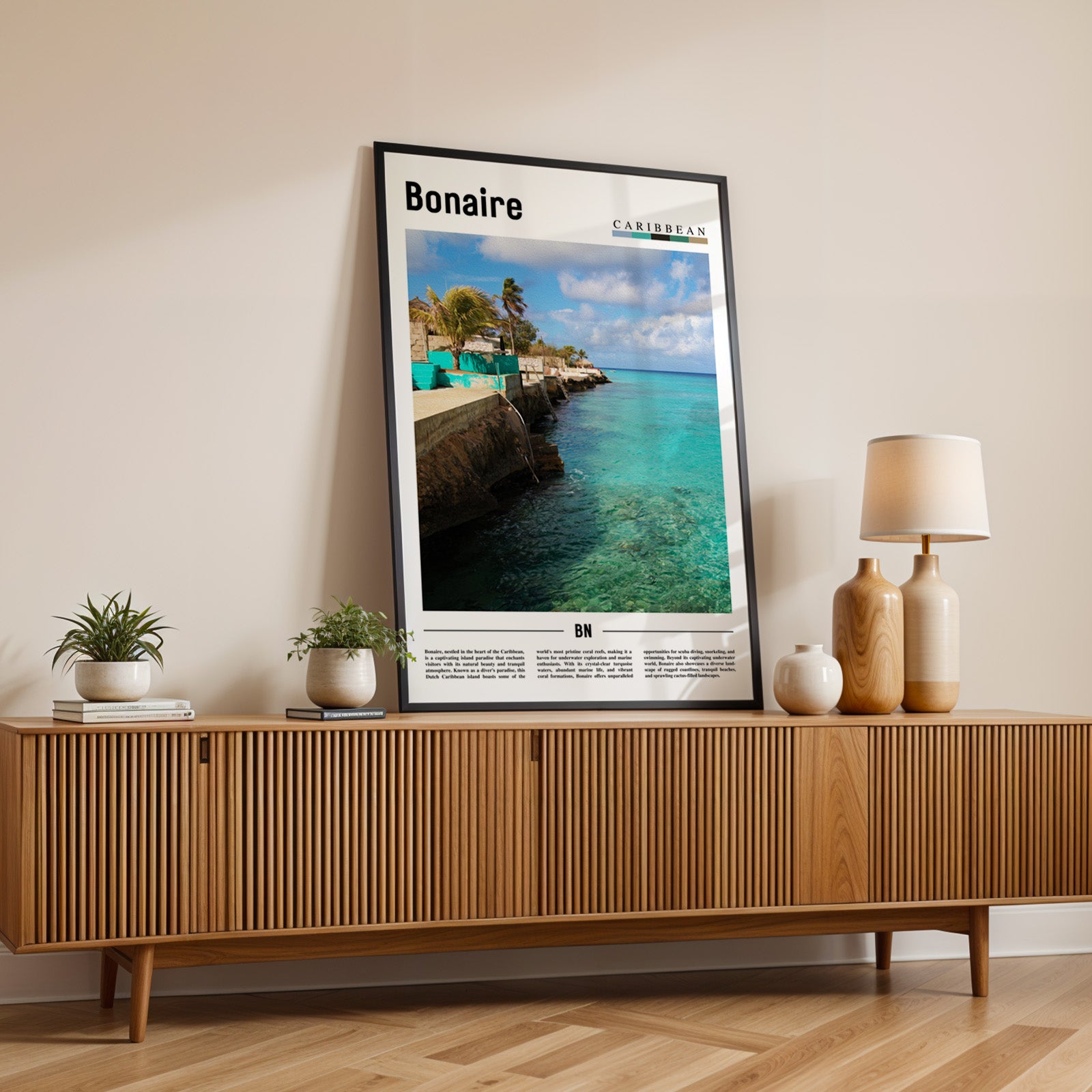 Bonaire Photographic Poster