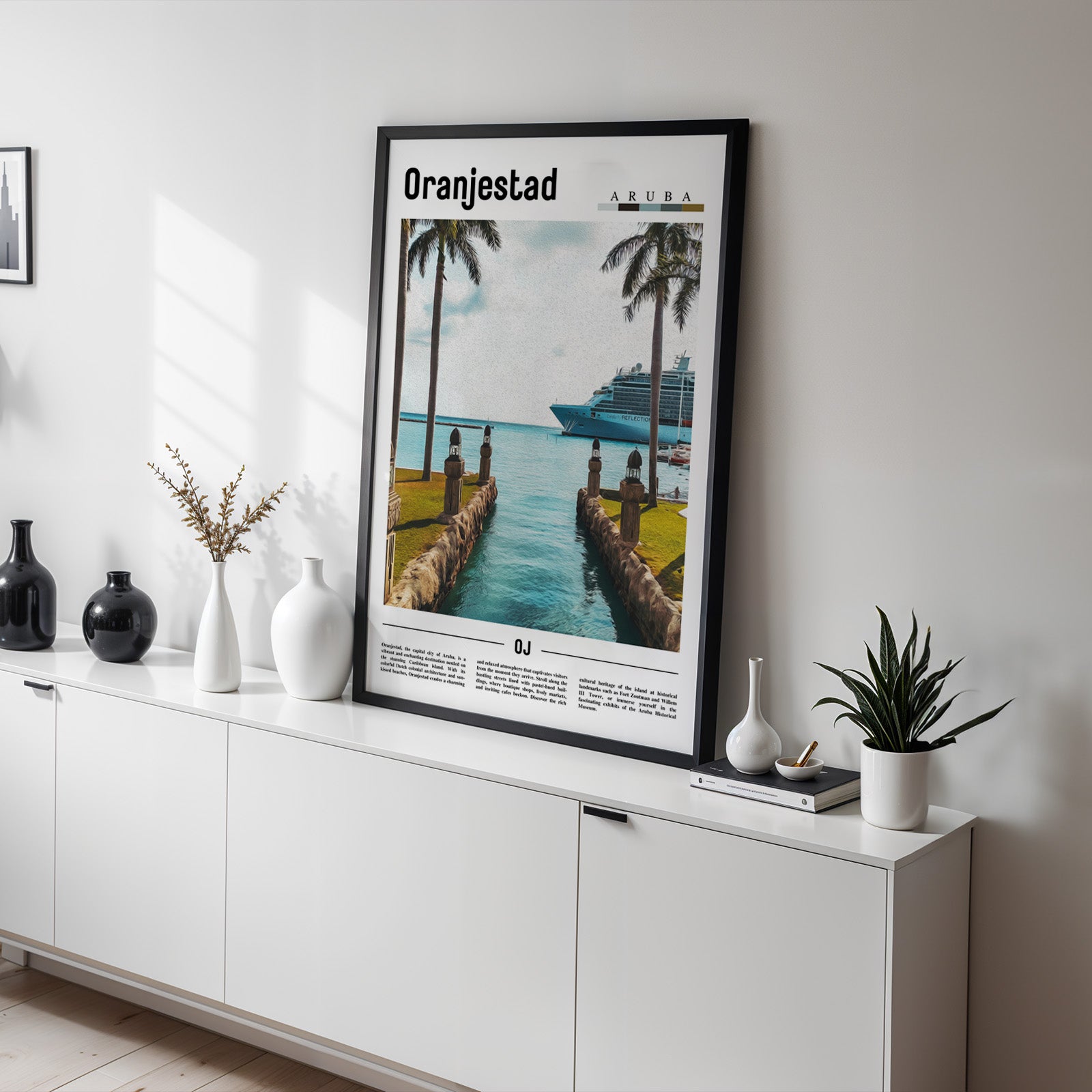 Oranjestad Aruba Photographic Poster