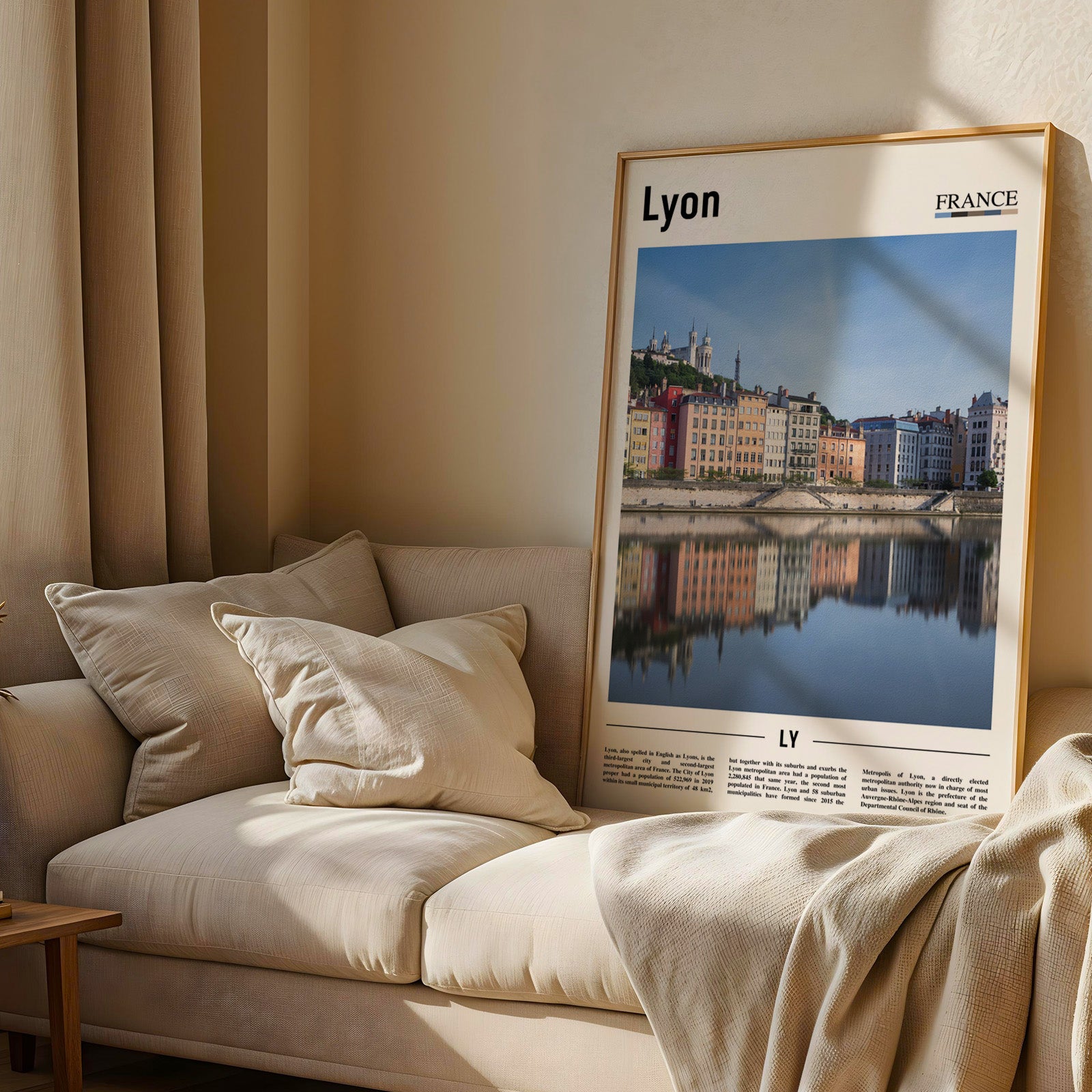 Lyon France Photographic Poster