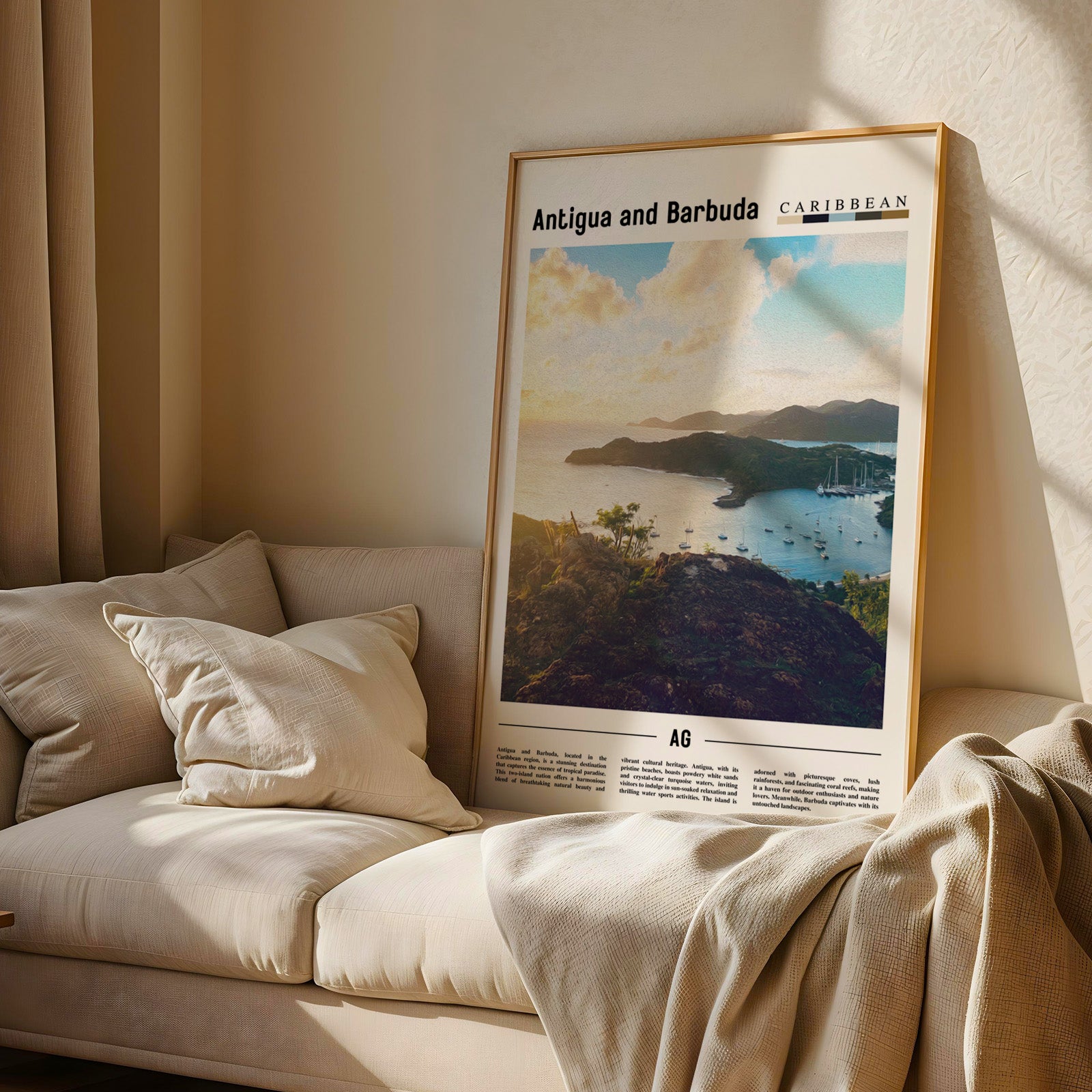Antigua and Barbuda Photographic Poster