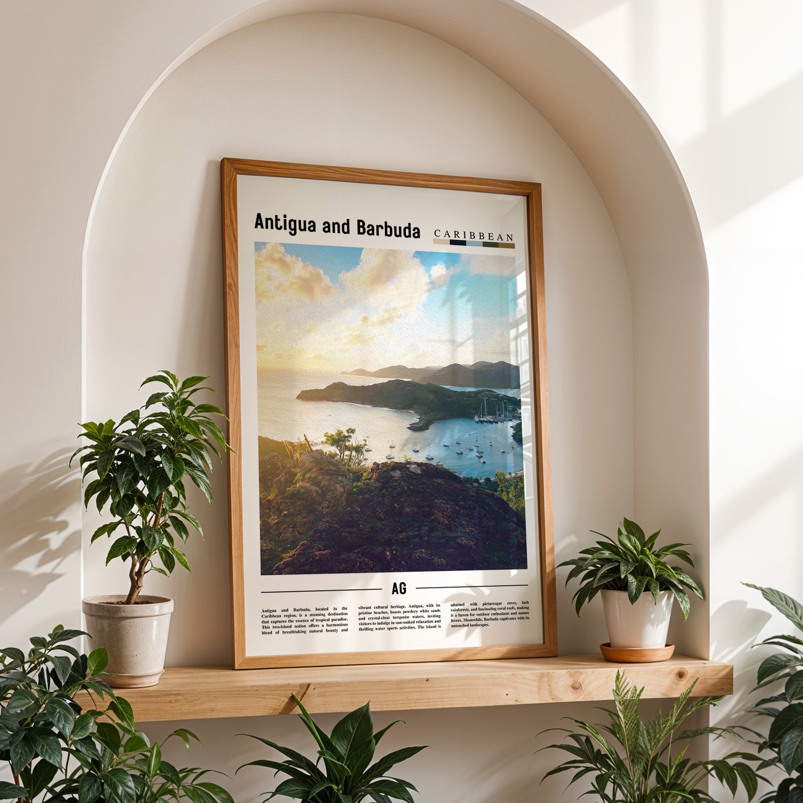Antigua and Barbuda Photographic Poster
