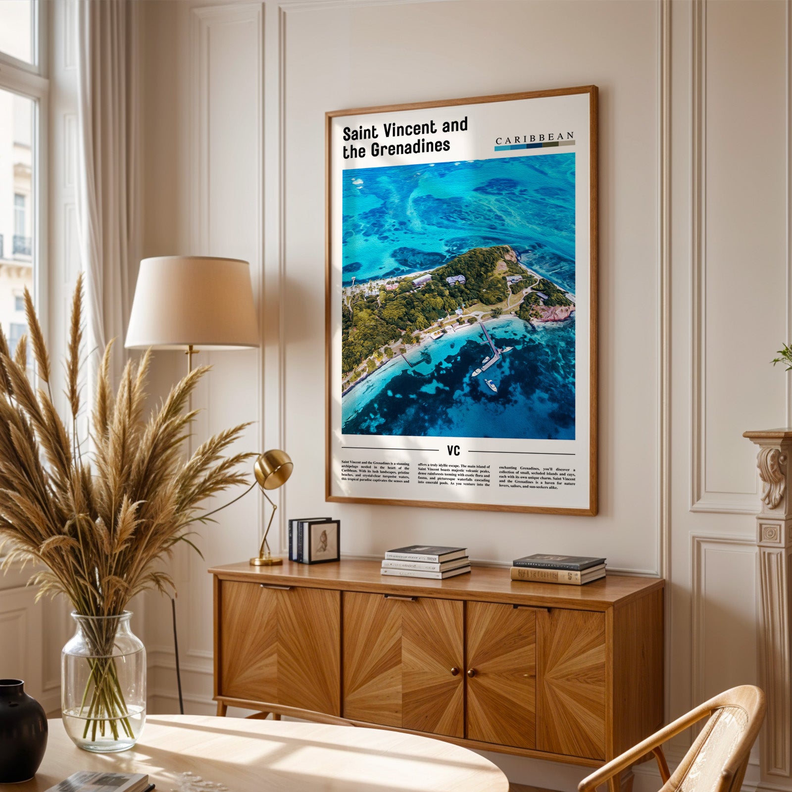 Saint Vincent and the Grenadines Photographic Poster