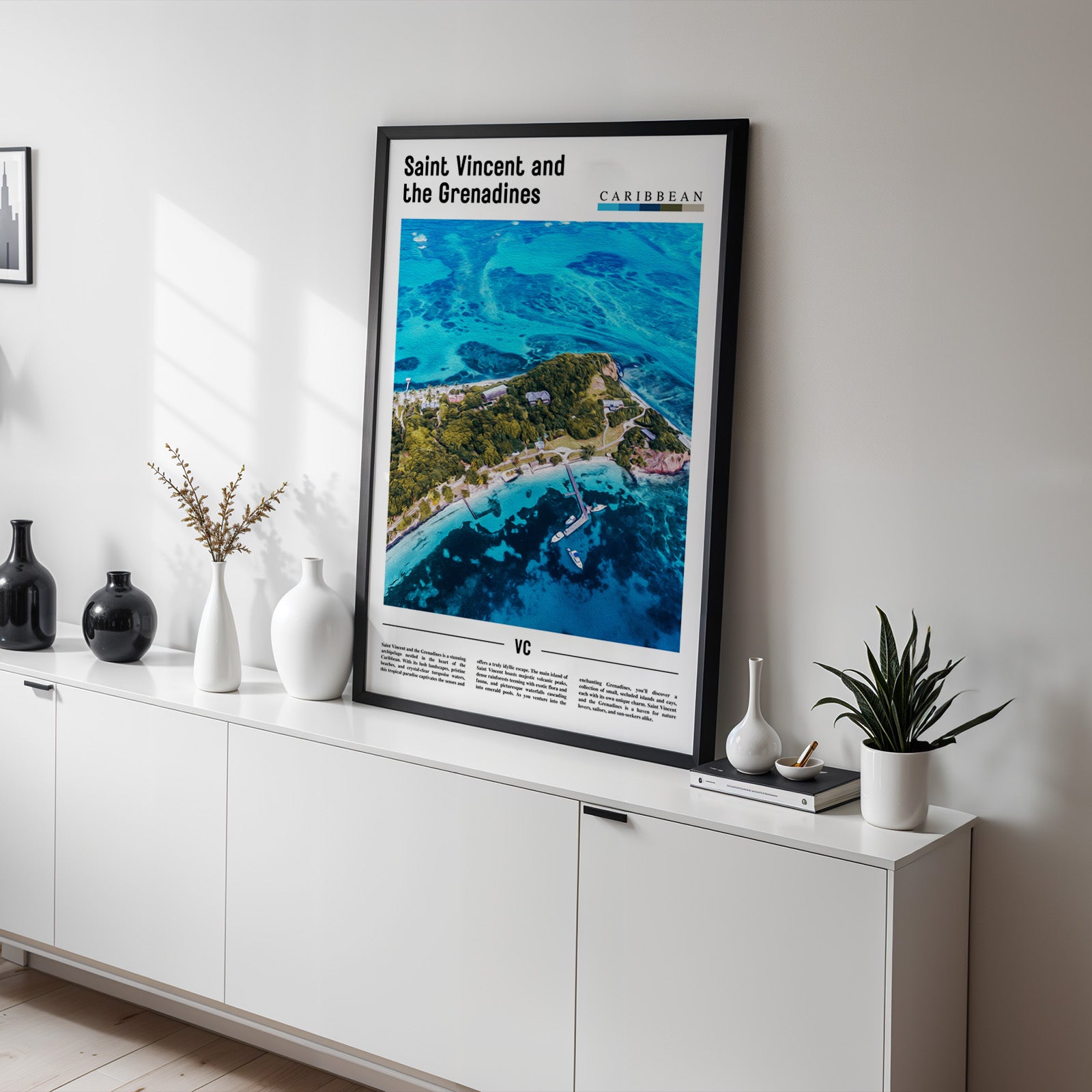 Saint Vincent and the Grenadines Photographic Poster