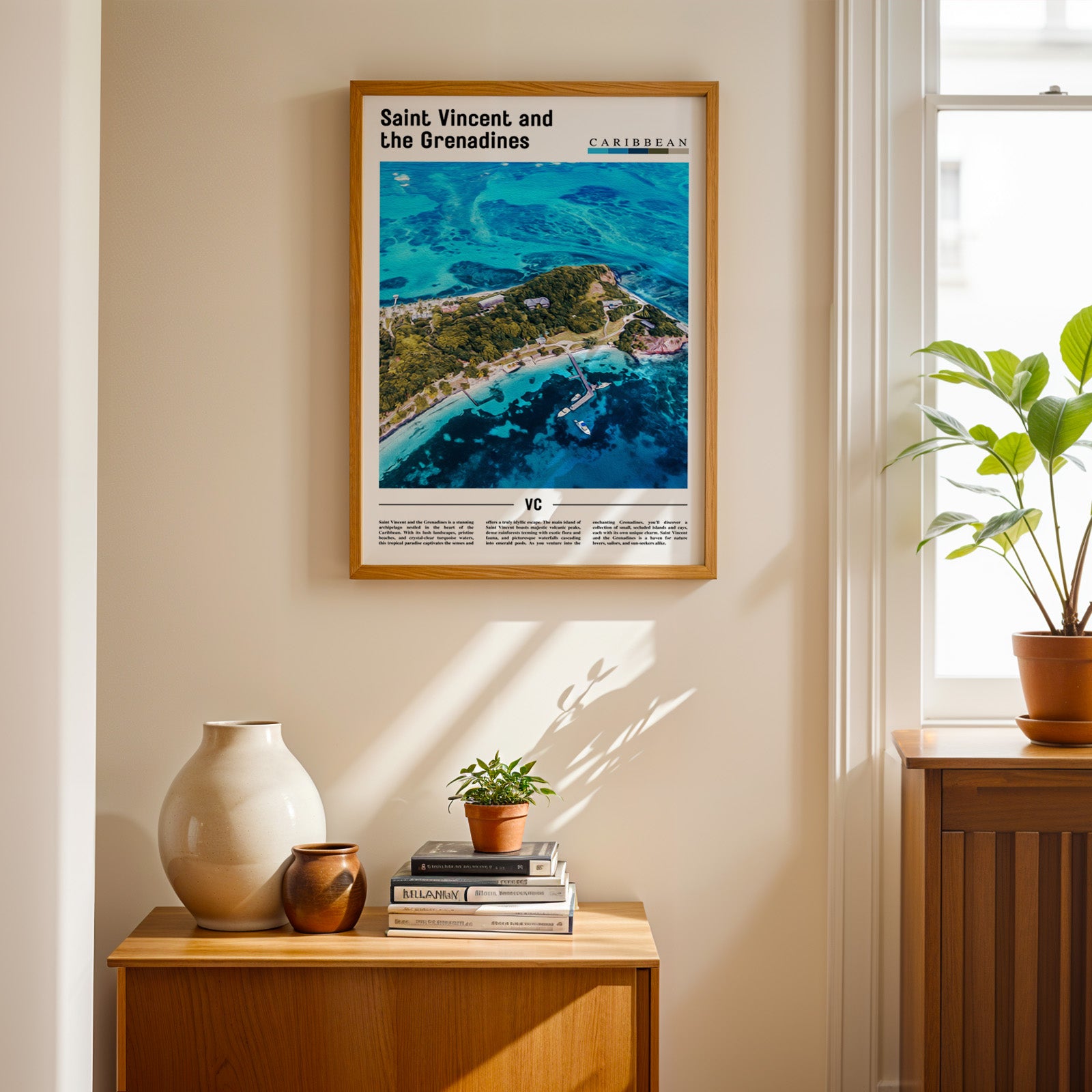 Saint Vincent and the Grenadines Photographic Poster