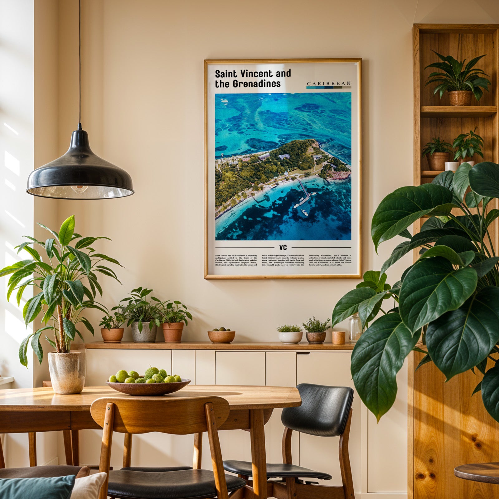 Saint Vincent and the Grenadines Photographic Poster