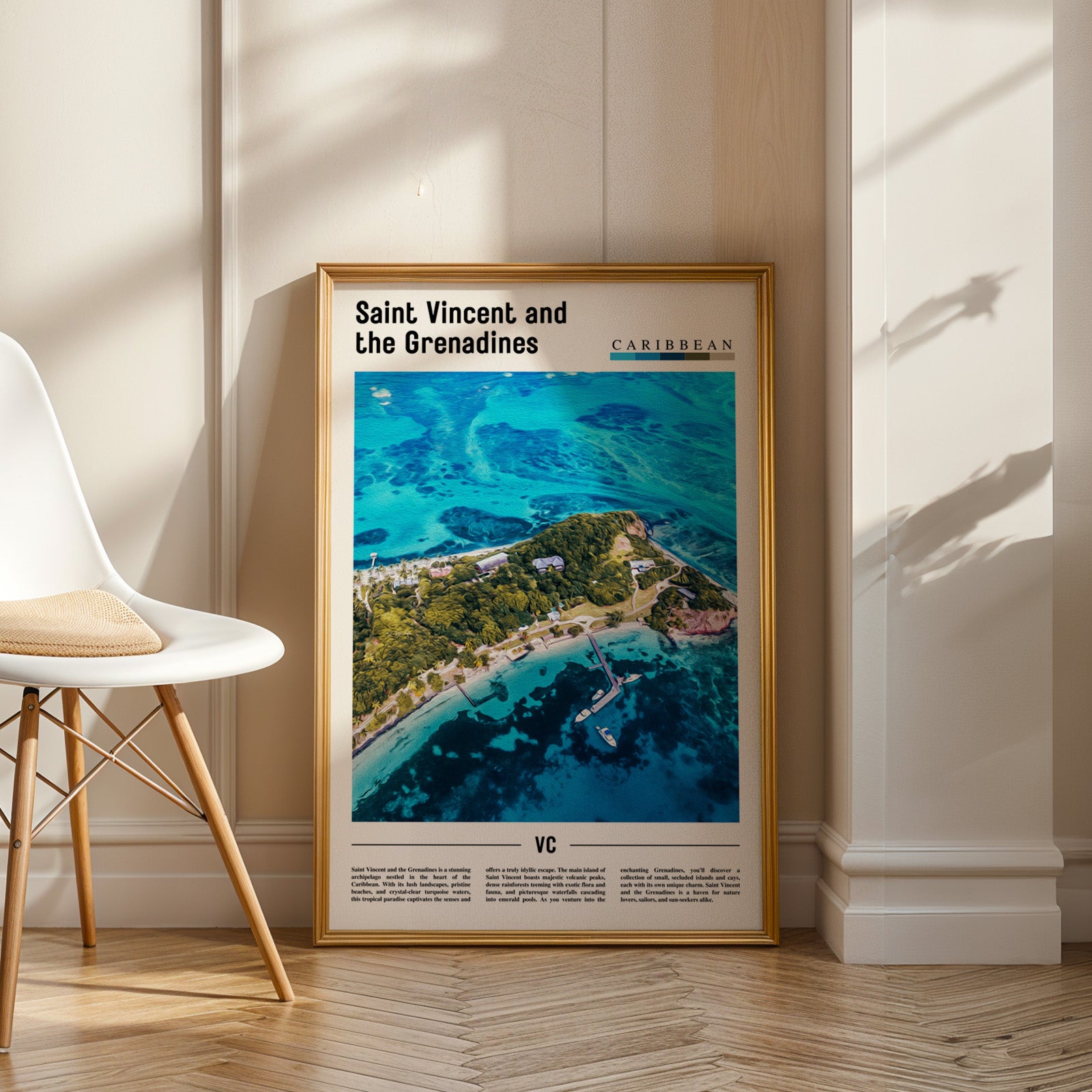 Saint Vincent and the Grenadines Photographic Poster