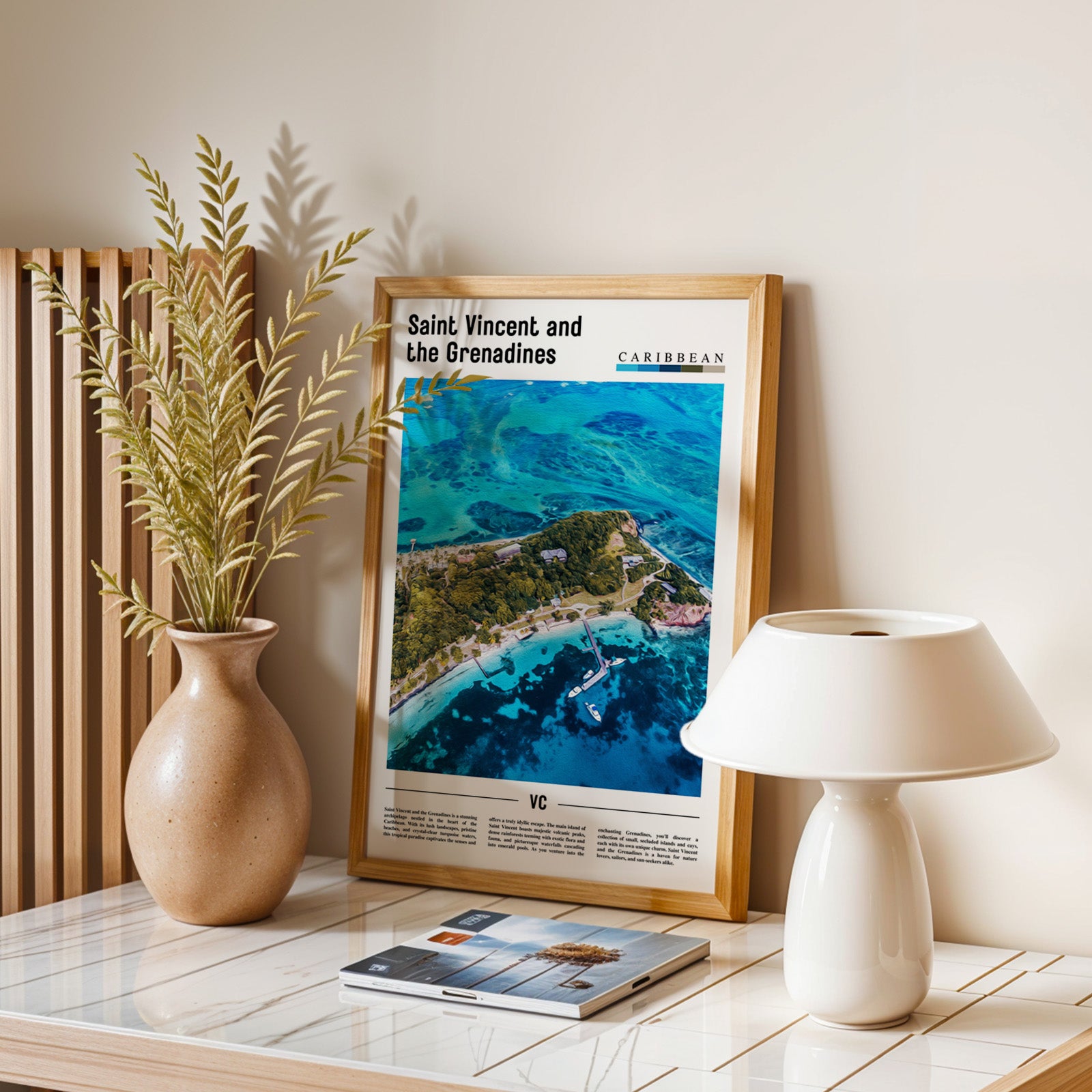 Saint Vincent and the Grenadines Photographic Poster