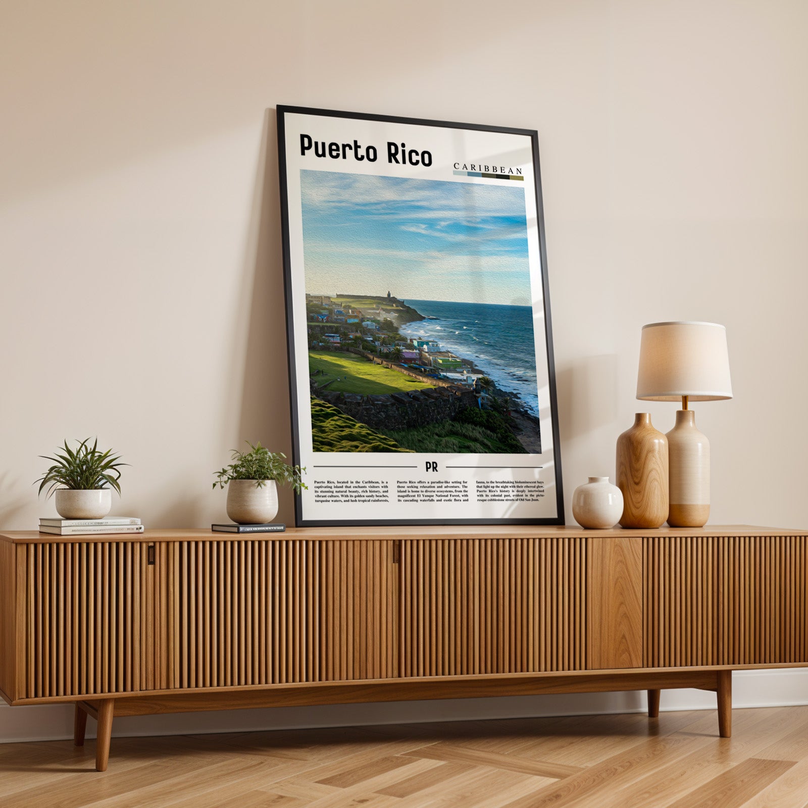 Puerto Rico Photographic Poster