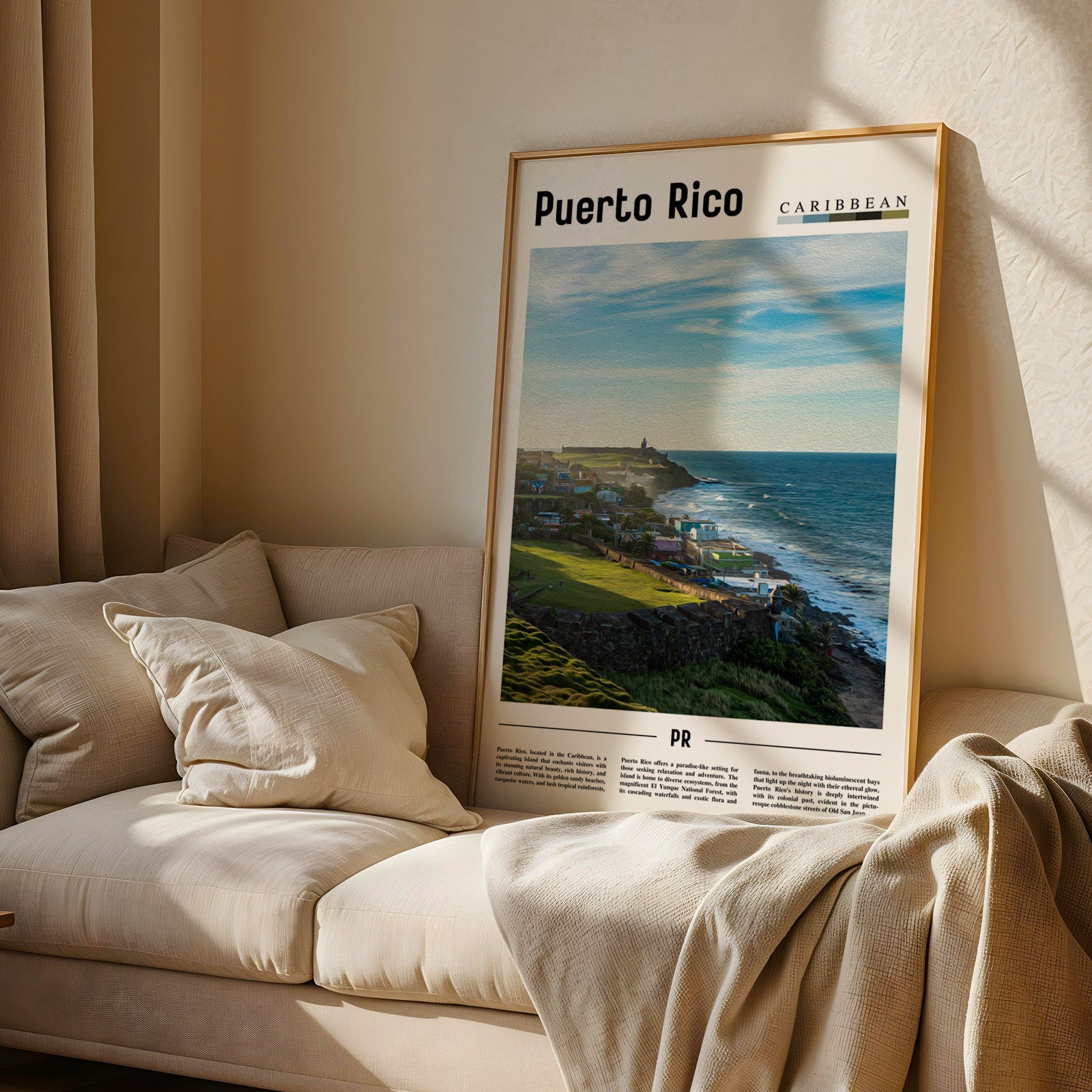 Puerto Rico Photographic Poster