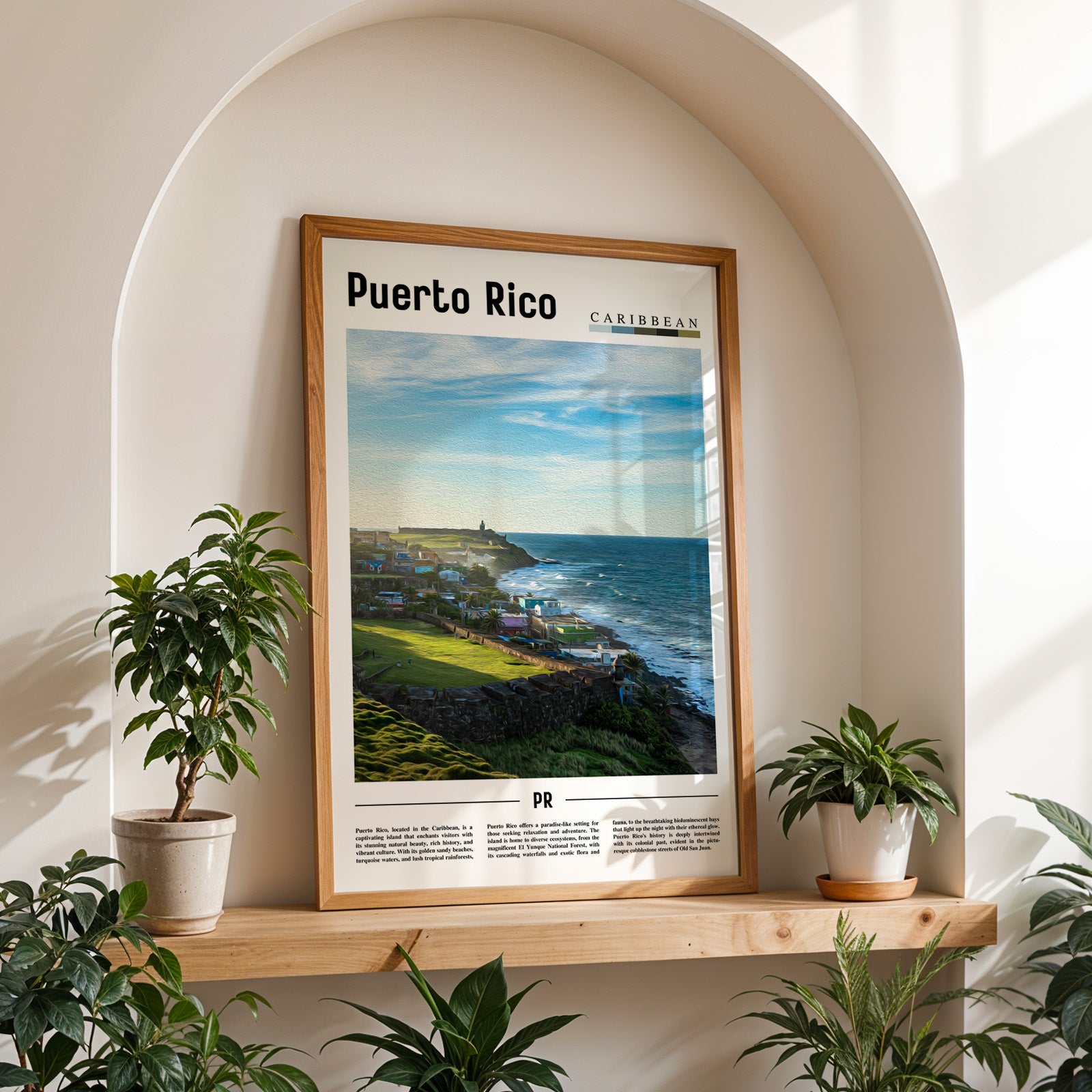 Puerto Rico Photographic Poster