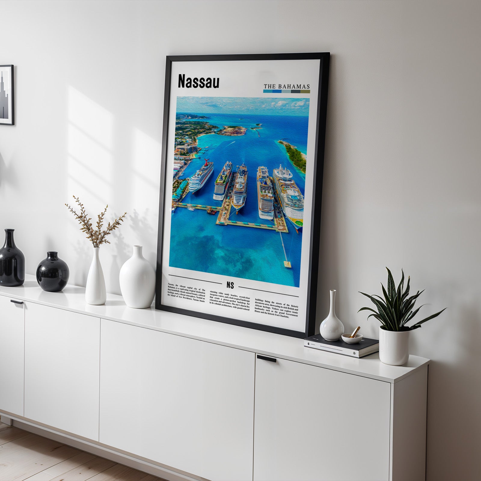Nassau Bahamas Photographic Poster