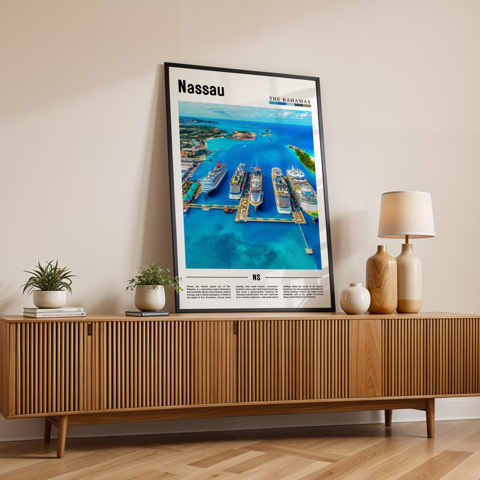 Nassau Bahamas Photographic Poster