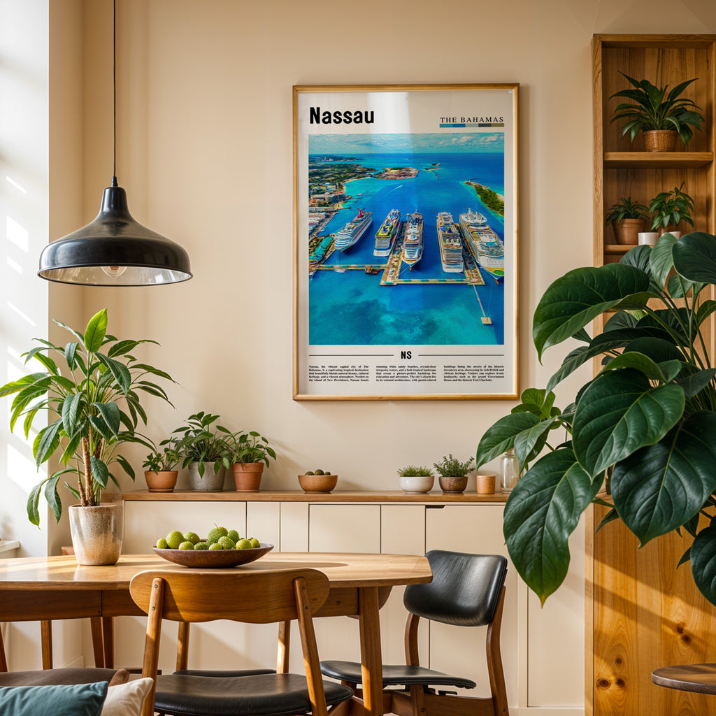 Nassau Bahamas Photographic Poster
