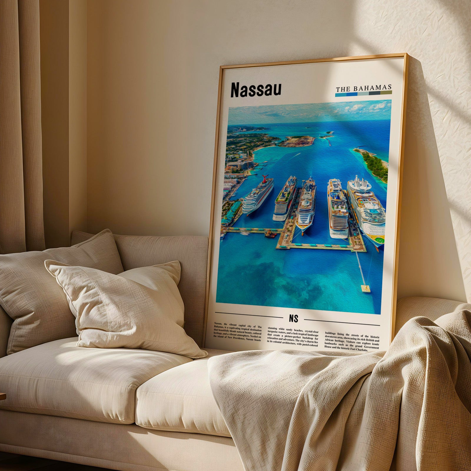 Nassau Bahamas Photographic Poster