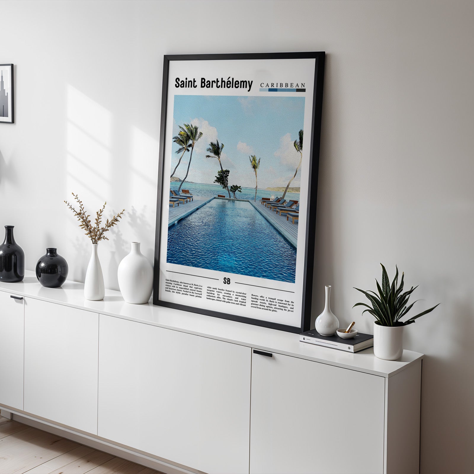 Saint Barthélemy Photographic Poster