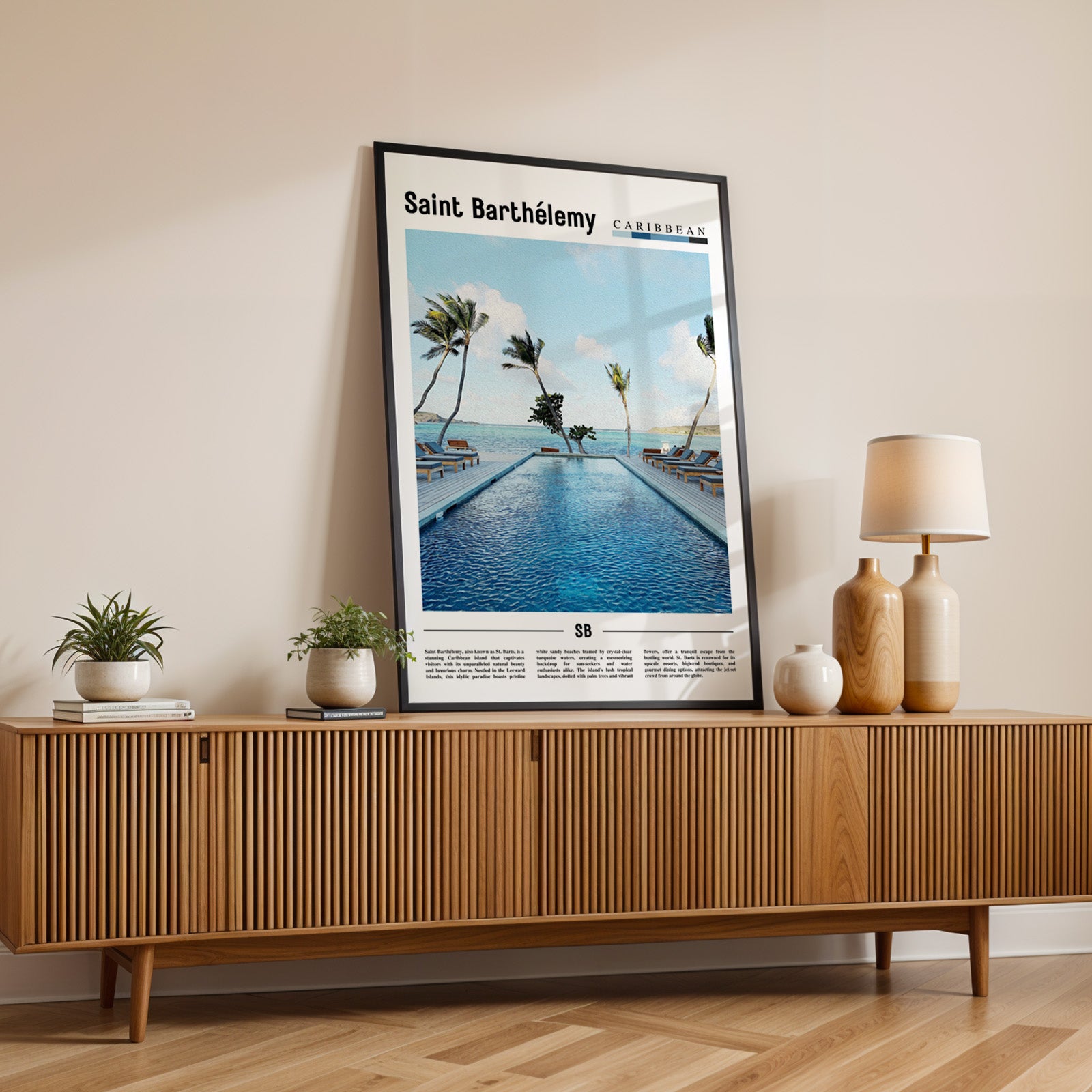 Saint Barthélemy Photographic Poster