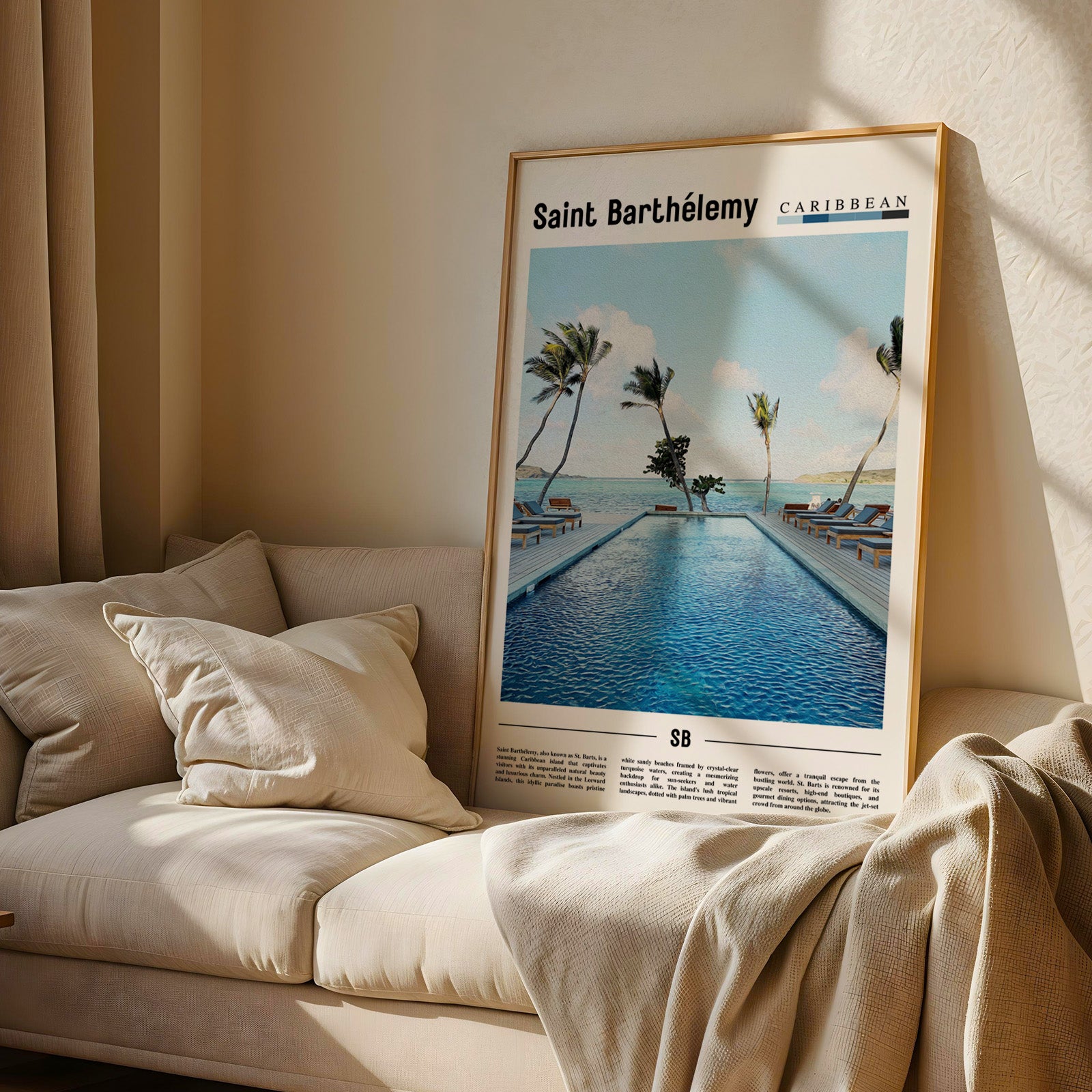 Saint Barthélemy Photographic Poster