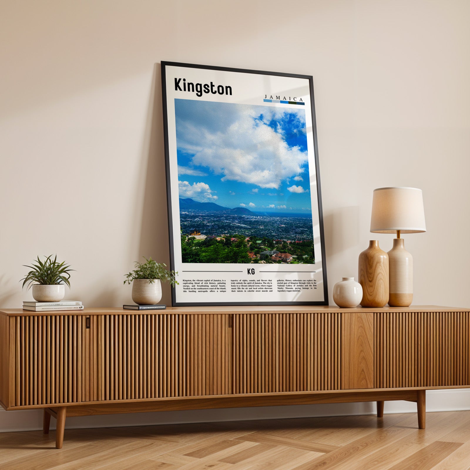 Kingston Jamaica Photographic Poster