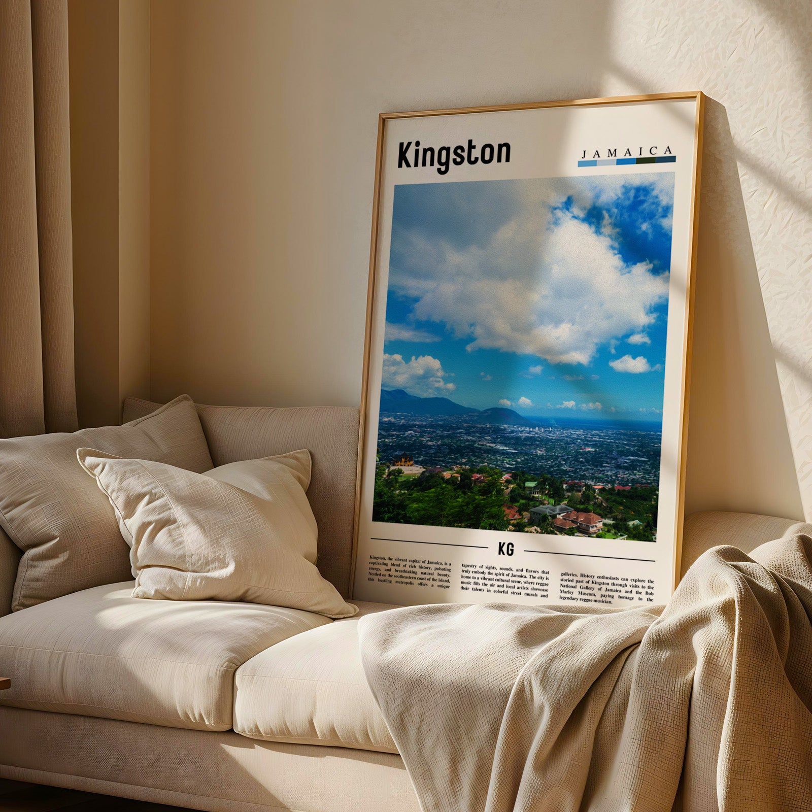 Kingston Jamaica Photographic Poster