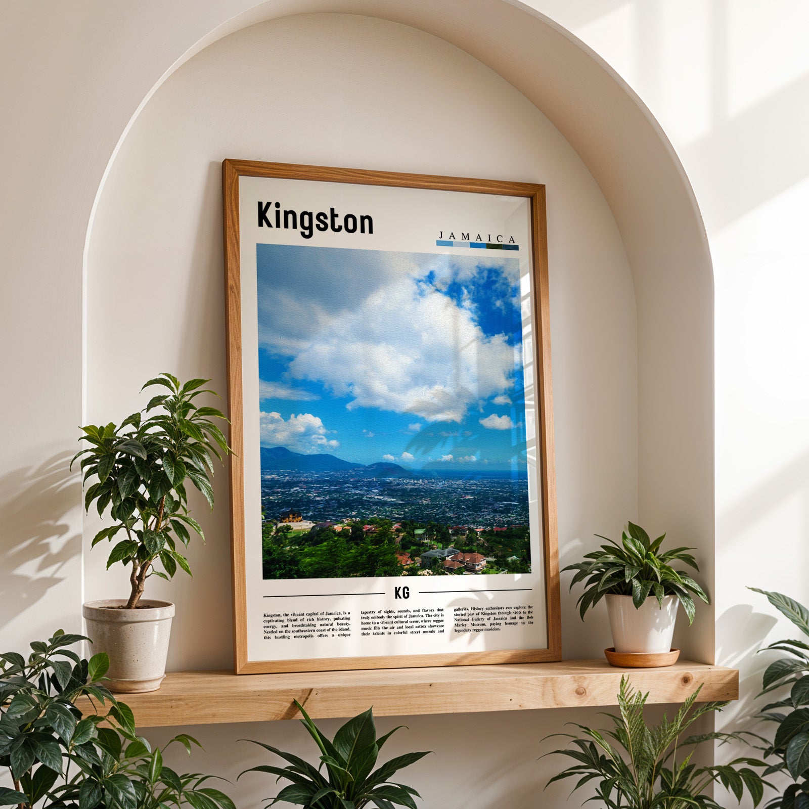Kingston Jamaica Photographic Poster