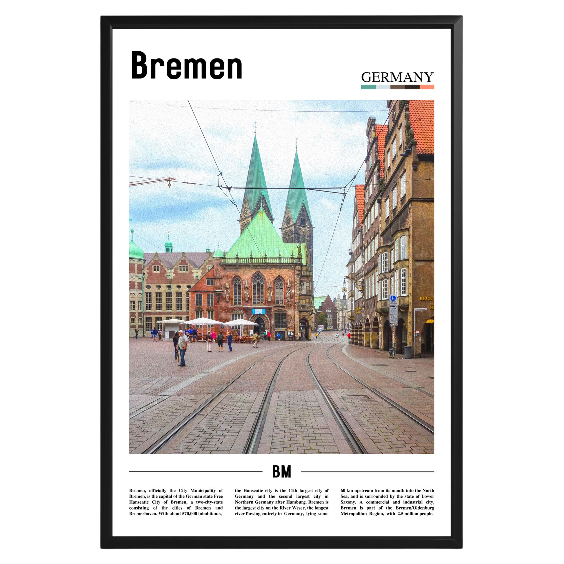 Bremen Germany Photographic Poster