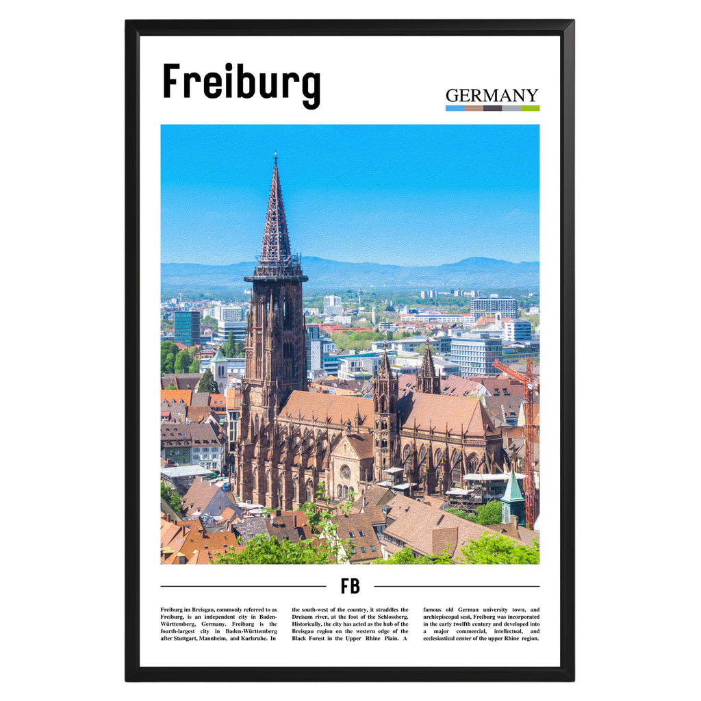Freiburg Germany Photographic Poster