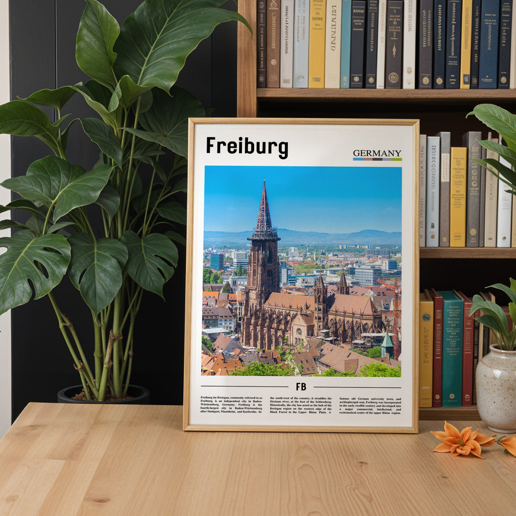 Freiburg Germany Photographic Poster