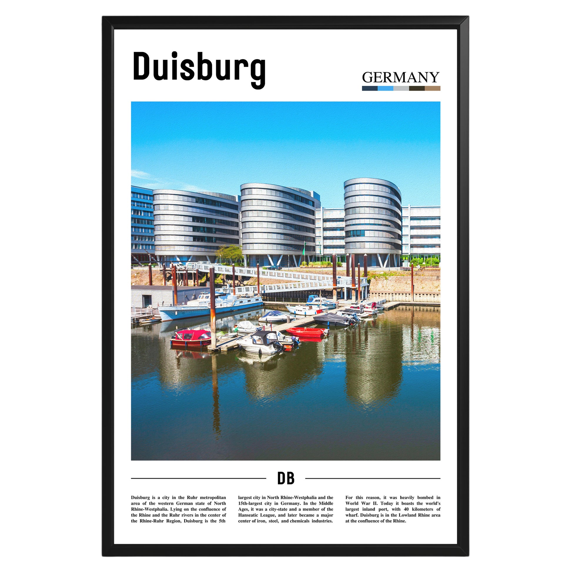 Duisburg Germany Photographic Poster