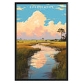 Everglades National Park Retro Poster - GroovyGrove