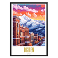 Ogden Utah Poster - GroovyGrove