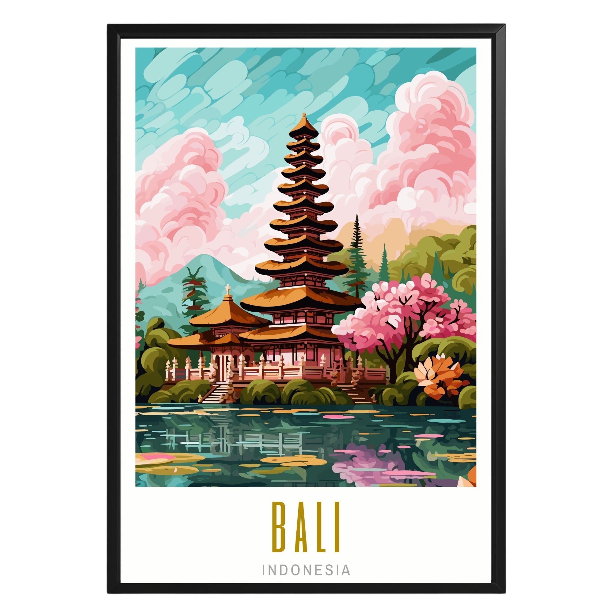 Bali Indonesia Poster - GroovyGrove