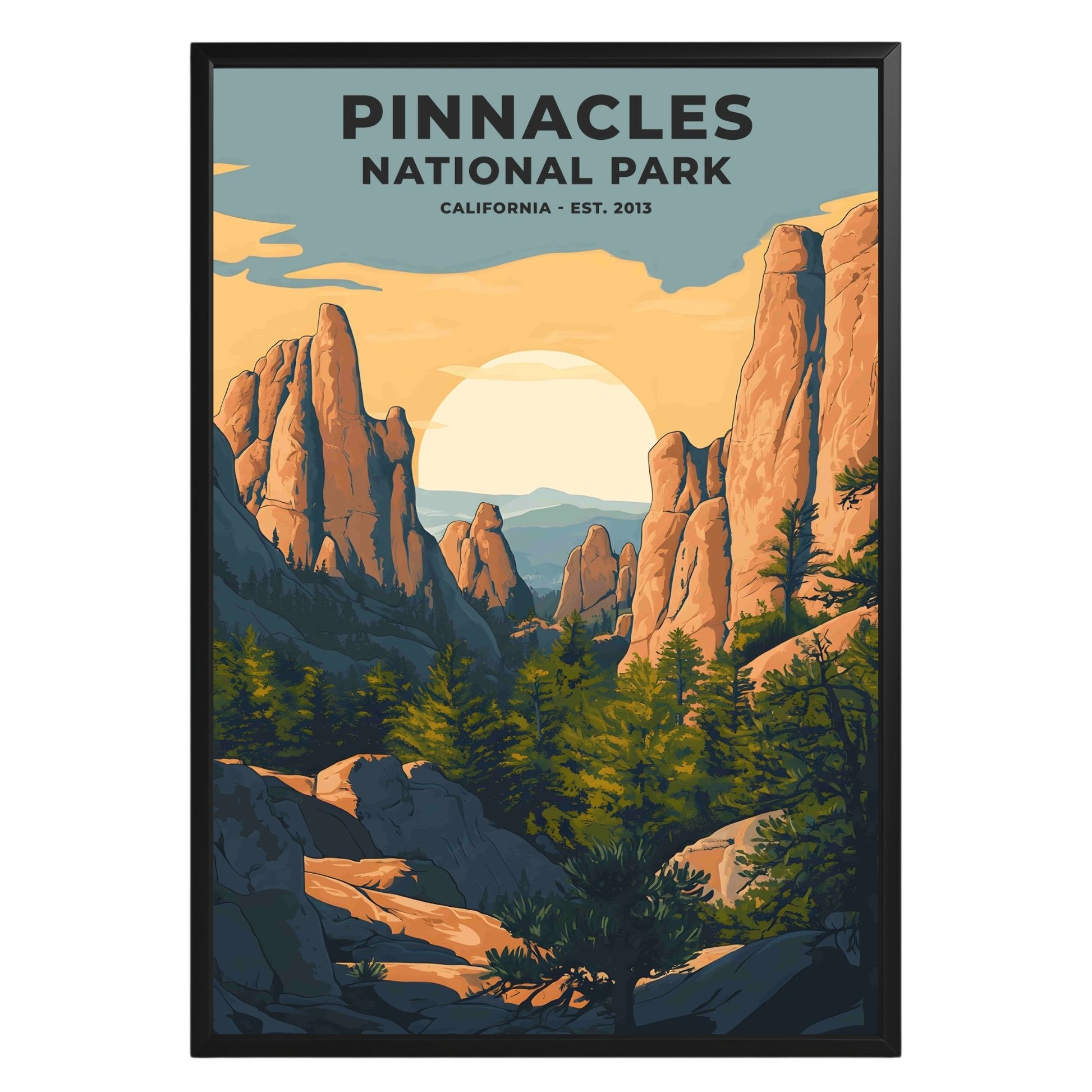 Pinnacles National Park Poster - GroovyGrove