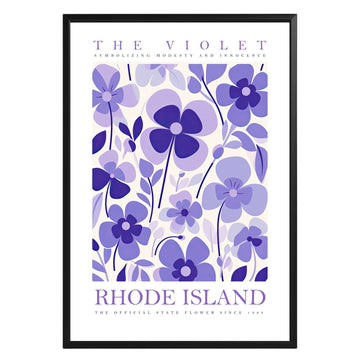 Rhode Island State Flower Poster - GroovyGrove