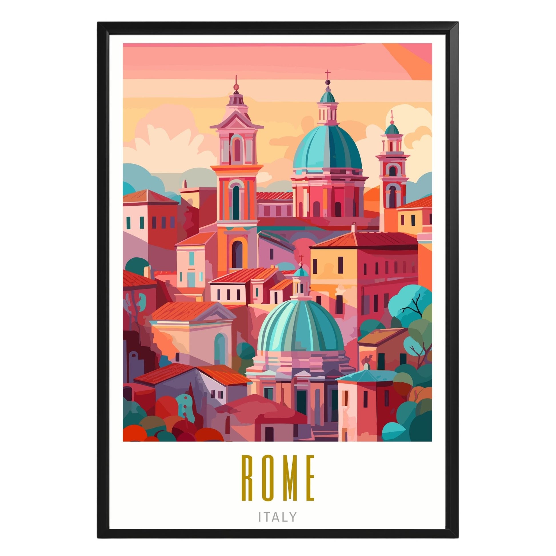 Rome Italy Poster - GroovyGrove