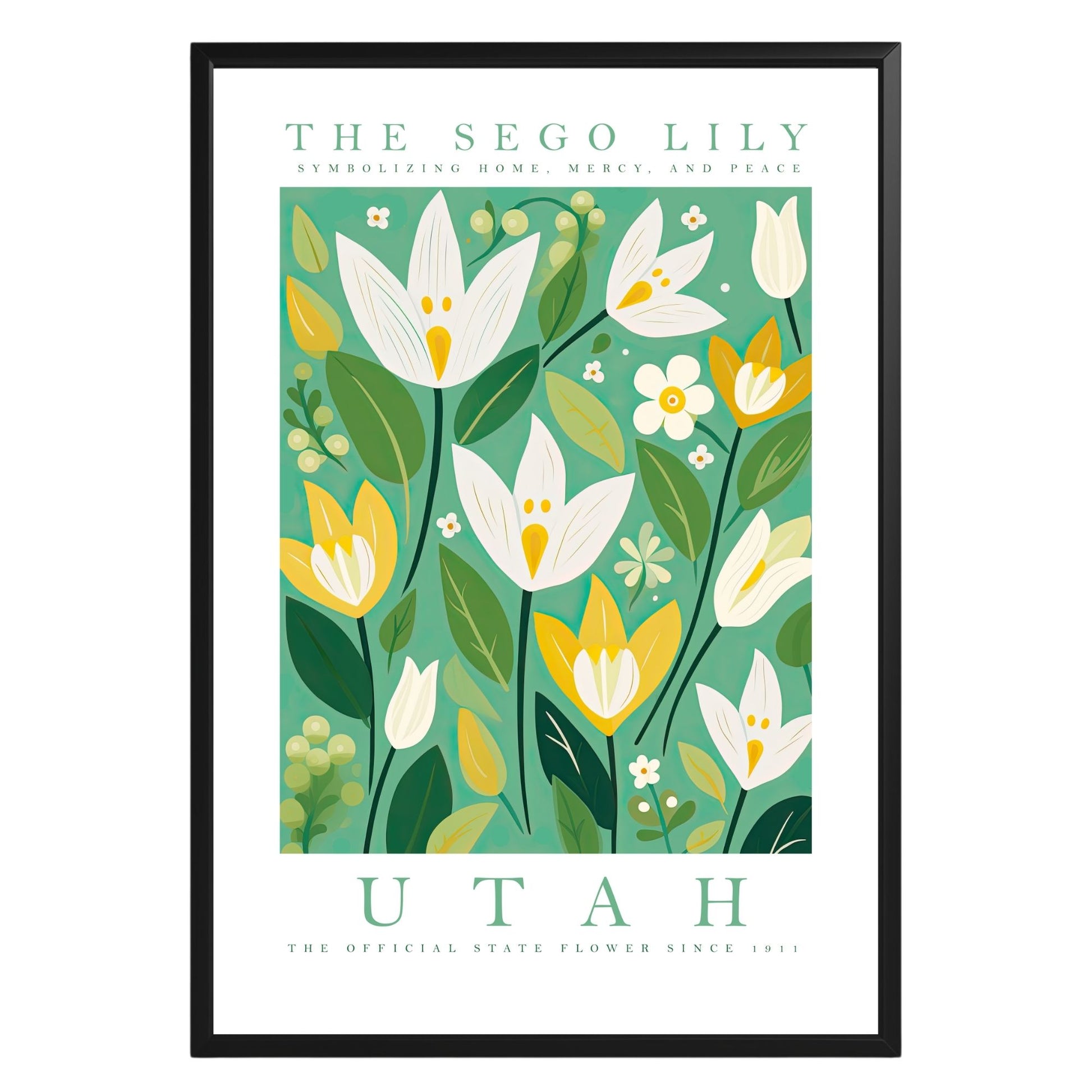 Utah State Flower Poster - GroovyGrove