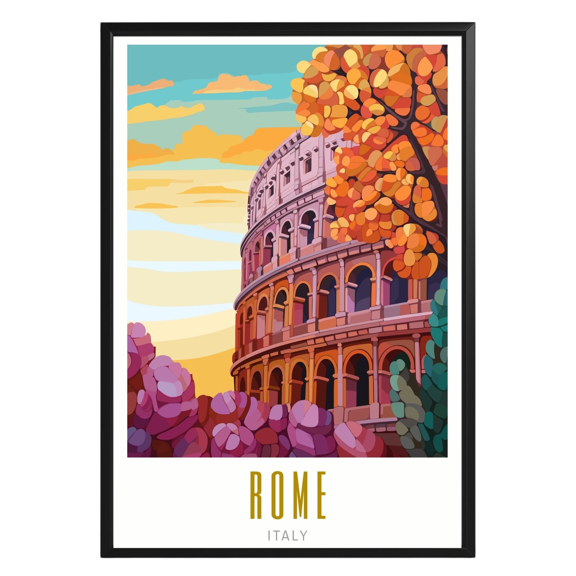 Rome Italy Poster - GroovyGrove